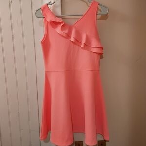 SOLD Neon Pink Children's Place Skater Dress Girl's XL 14